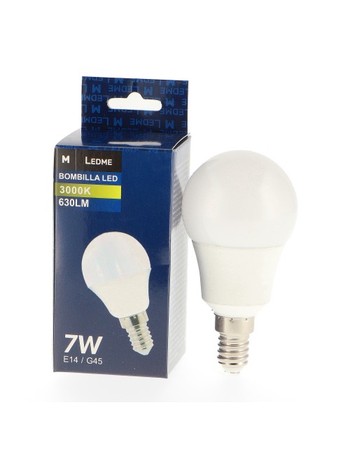 Bombilla Led E14 G45 7W