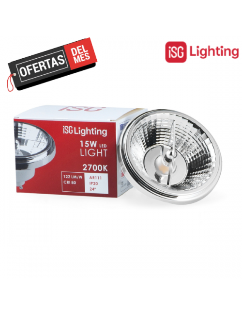 Bombilla Led Pro Gu10 Ar111 15W 24º