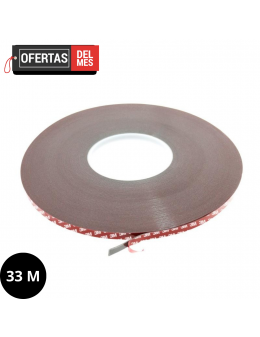 Cinta Adhesiva 3M de Doble Cara 10 Mm - 33 Metros
