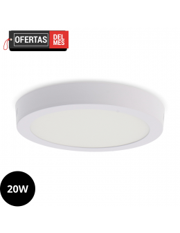 Panel de Superficie Serie Pro Circular 20W 