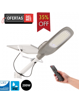 Farola Solar Led Dece Para Alumbrado Público 200W