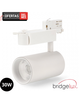 Foco Led Para Carril Blanco Turin 30W Trifásico 
