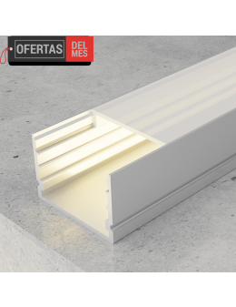 Perfil de Aluminio Wefu - 2 Metros