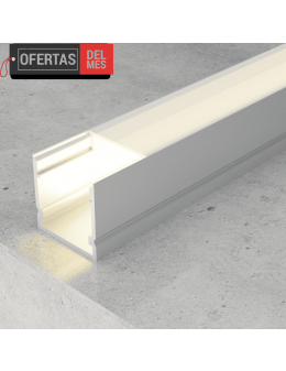Perfil de Aluminio Rope - 2 Metros