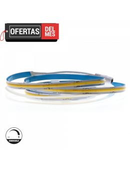 Tira de Led 24V Dc Cobled Nake Ip20 320 Led/m - 5 Metros 