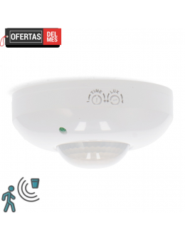 Detector de Movimiento Infrarrojo 360º Superficie
