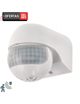 Detector de Movimiento Pir 180º Superficie Whitehi