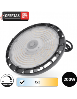 Campana Ufo Led Serie Multioptical 200W 0-10V