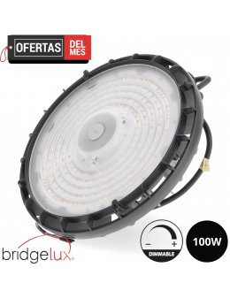 Campana Ufo Led Serie Multioptical 100W 0-10V