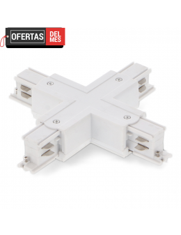 Conector Tipo X Para Carril Trifásico