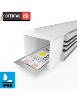 Perfil de Aluminio Aqua Ip65 - 2 Metros