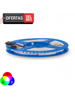 Tira Led 24V Dc Smd3535 Clasic Ip20 Rgb 12W/m - 5 Metros