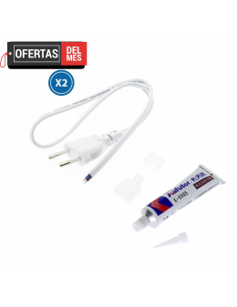 Cable Adaptador Para Tira Led 220Vac Bergamo