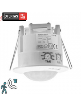 Detector de movimiento empotrar PIR KDP21 360FP