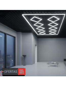 Regleta Led Hexagonal Rombo 510W