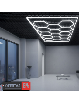 Regleta Led Hexagonal Panel Abeja 600W