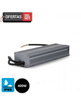 Fuente de Alimentación Para Tiras Led 400W 12Vdc Ip65
