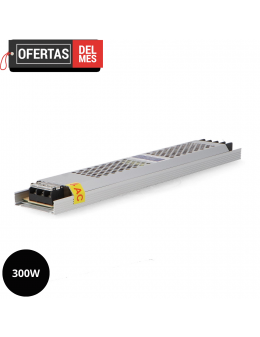 Fuentes de Alimentación Slim Para Tiras Led 300W 24Vdc