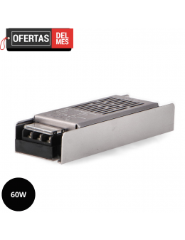 Fuentes de Alimentación Slim Para Tiras Led 60W 24Vdc