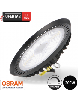 Campana Ufo Led Serie A 200W 1-10V