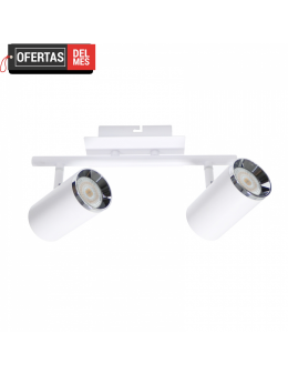 Aplique de Techo Gu10 Orientable City 2 Foco