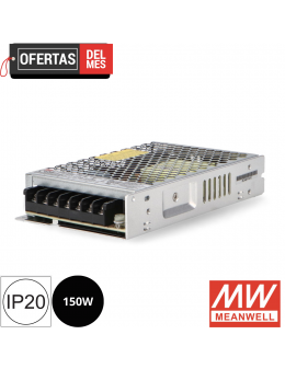 Fuentes de Alimentación Para Tiras Led Mean Well 150W 12Vdc