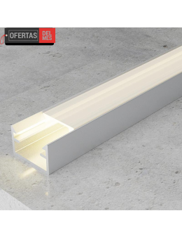 Perfil de Aluminio Strush - 2 Metros