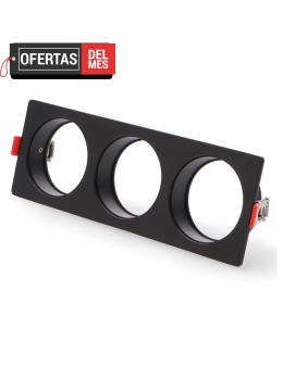 Aro Empotrable 3L Para Módulo Cobfix 10W