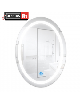 Espejo Para Baño Led 15W Ovalado