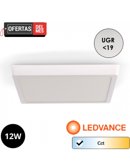 Panel de Superficie Serie Pro Cuadrado 12W Cct