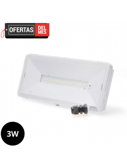 Emergencia Led 3W Estanca Aras Ip54