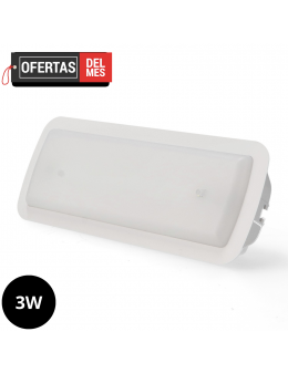 Emergencia Led 3W Zovy Autotest 280Lm