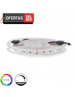 Tira Led 24V Dc Smd5050 Videny Ip20 Rgb+W(3000K) 14W/m - 5 Metros