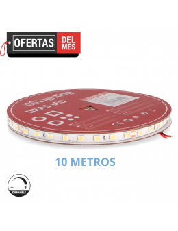 Tira Led 24V Smd High Lumen Ip20 11W/m - 10 Metros