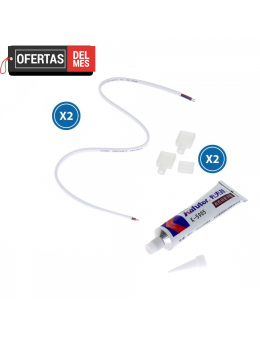 Cable Adaptador Para Tira Led 220Vac Ruzok