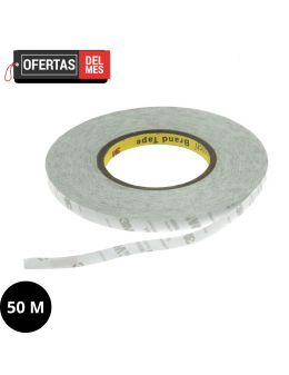 Cinta Adhesiva 3M de Doble Cara 10 Mm - 50 Metros