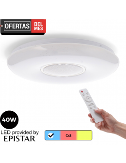 Plafon Led Cct Circular Turin 40W