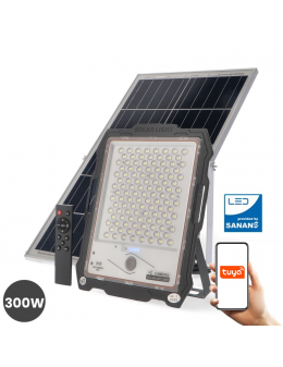 Foco Proyector Led Solar Con Cámara 300W