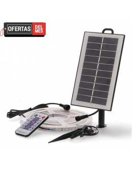 Pack Tira de Led Solar Smd2835 300L 3000K - 5 Metros