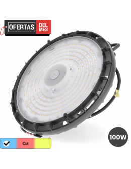 Campana Ufo Led Serie Multioptical 100W 0-10V