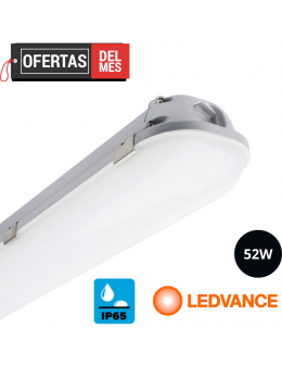 Pantalla Estanca LED 52W 150 cm ECO Damp Proof IP65 LEDVANCE 
