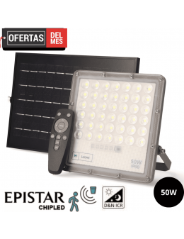Foco Proyector Led Solar Bari 50W