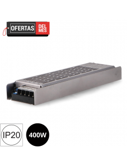 Fuentes de Alimentación Slim Para Tiras Led 400W 12Vdc