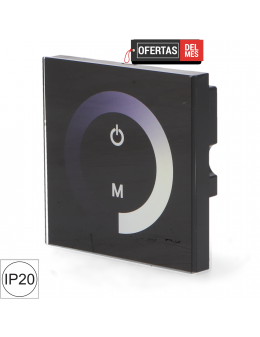 Dimmer Empotrable Táctil Monocolor Para Tiras Led 12/24V