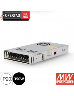 Fuentes de Alimentación Para Tiras Led Mean Well 350W 12Vdc