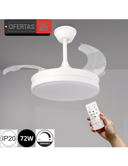 Ventilador de Techo Led White Meek ø91 Cm