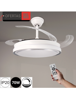 Ventilador de Techo Led White Mark ø107 Cm