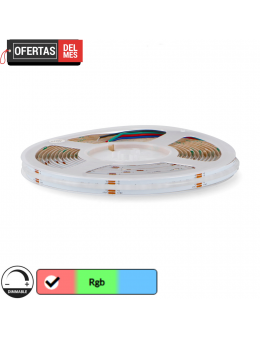 Tira Led 24V Dc Cobled Nake Ip20 Rgb 15W/m - 5 Metros