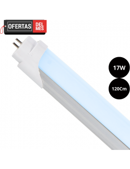 Tubo de Led T8 1200 Mm Ekran 17W Azul Conexión un Lateral