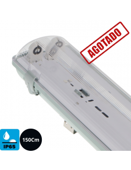 Pantalla Estanca Para Dos Tubo Led Platno 1500 mm